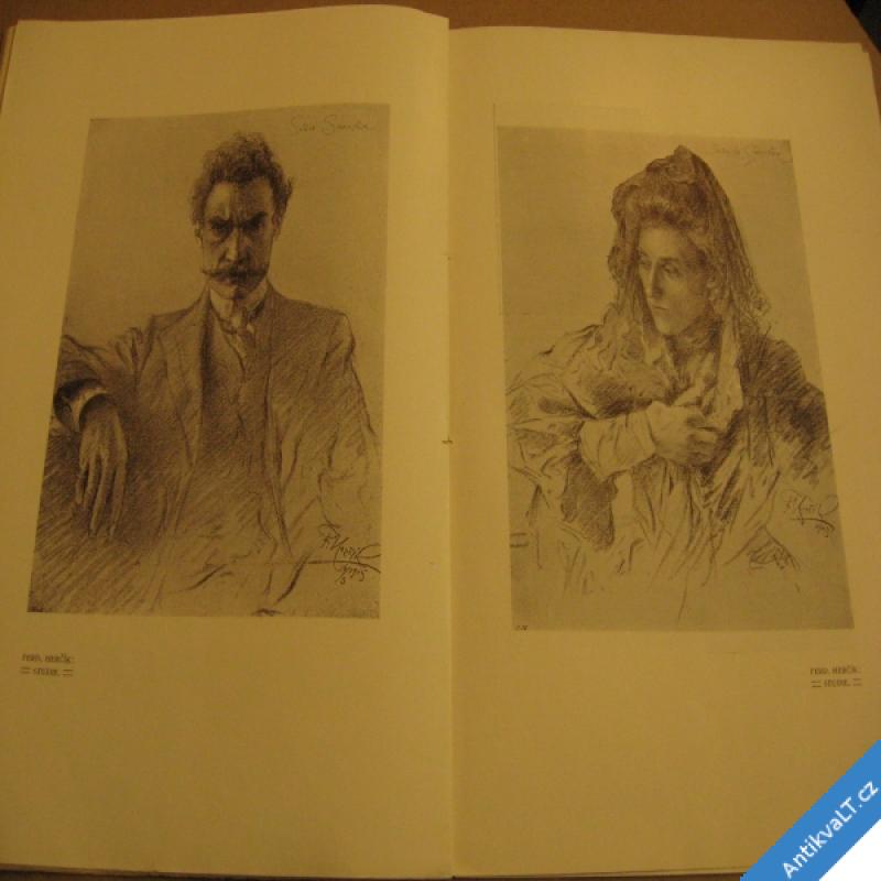 foto DÍLO časopis Jednoty umělců výtvarných / Ferd. Herčík 1905 č. 4