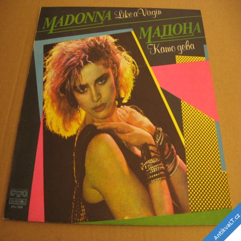 foto Madonna LIKE A VIRGIN LP deska topstav