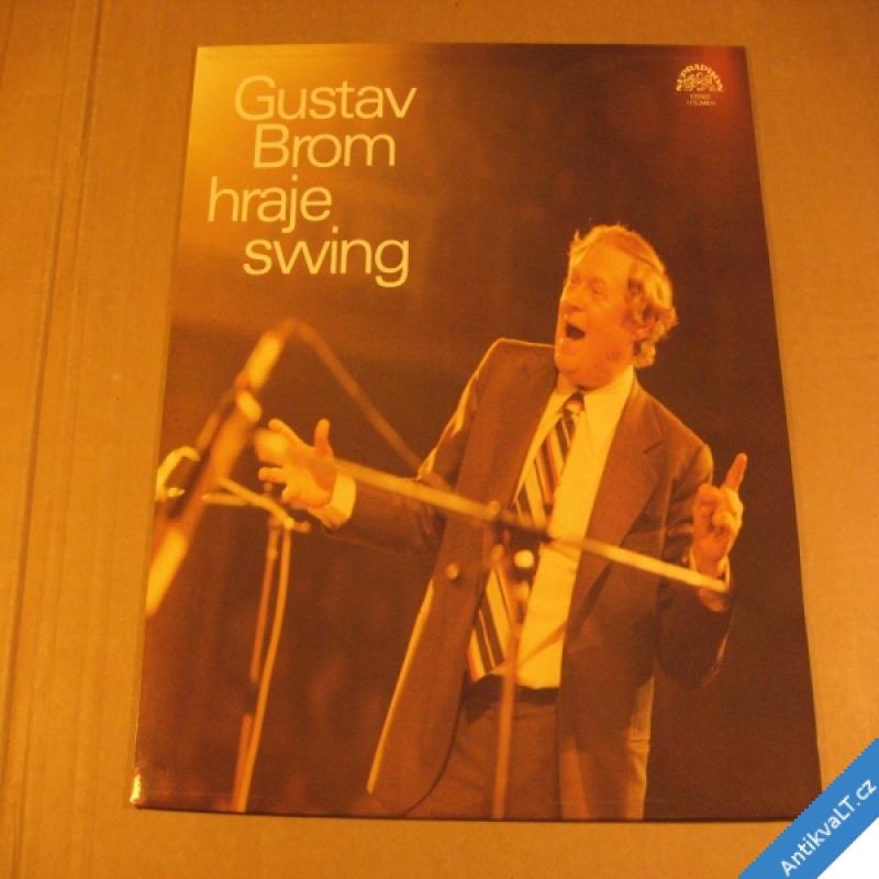 foto Gustav Brom hraje swing 1979 LP Supraphon stereo
