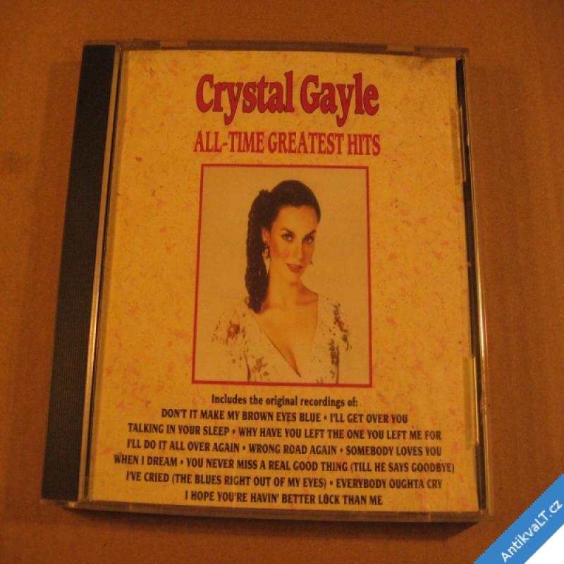 foto Crystal Gayle ALL TIME GREATEST HITS 1990 CURB CD
