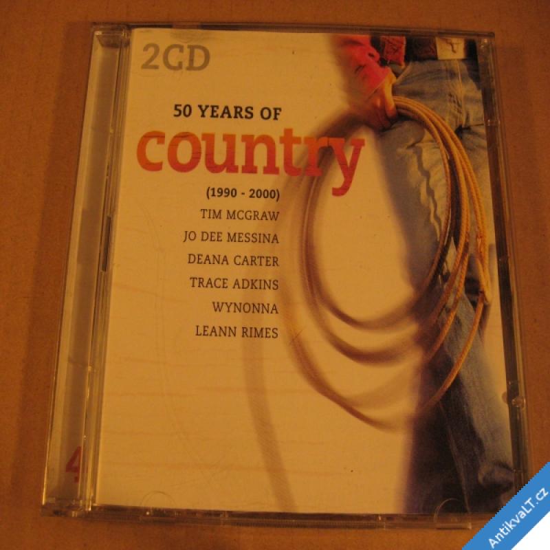 foto 50 YEARS OF COUNTRY 1990 - 2000 EMI Holland 2CD