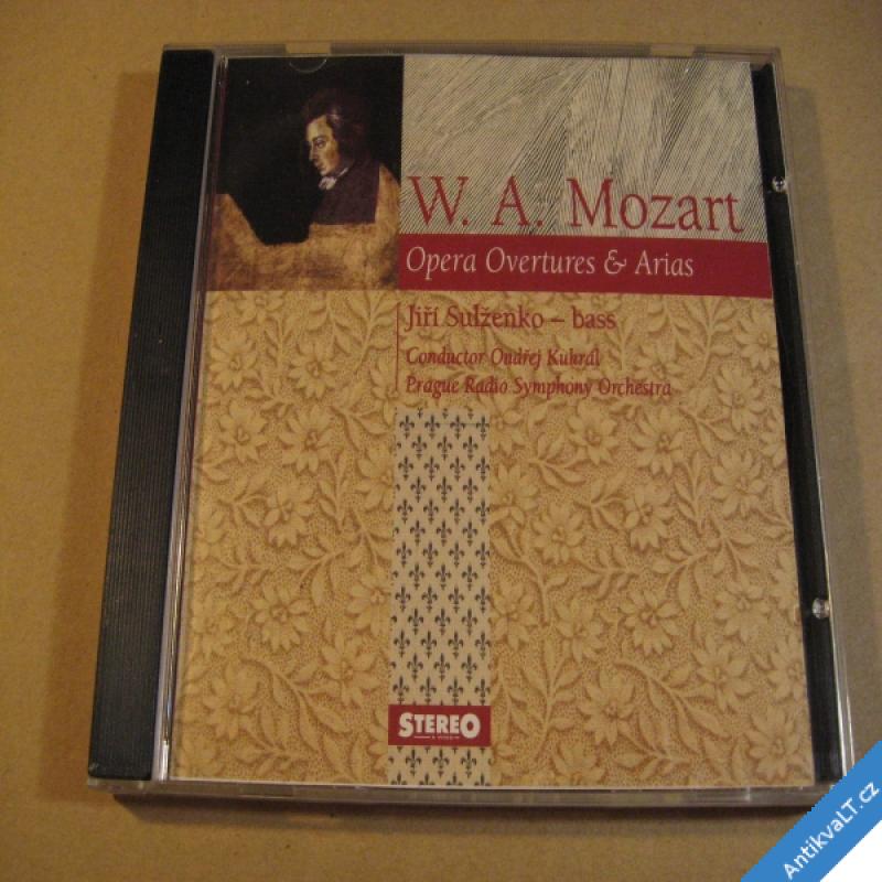 foto Mozart Opera Overtures & Arias Sulženko Jiří bass... 1998 S & V 