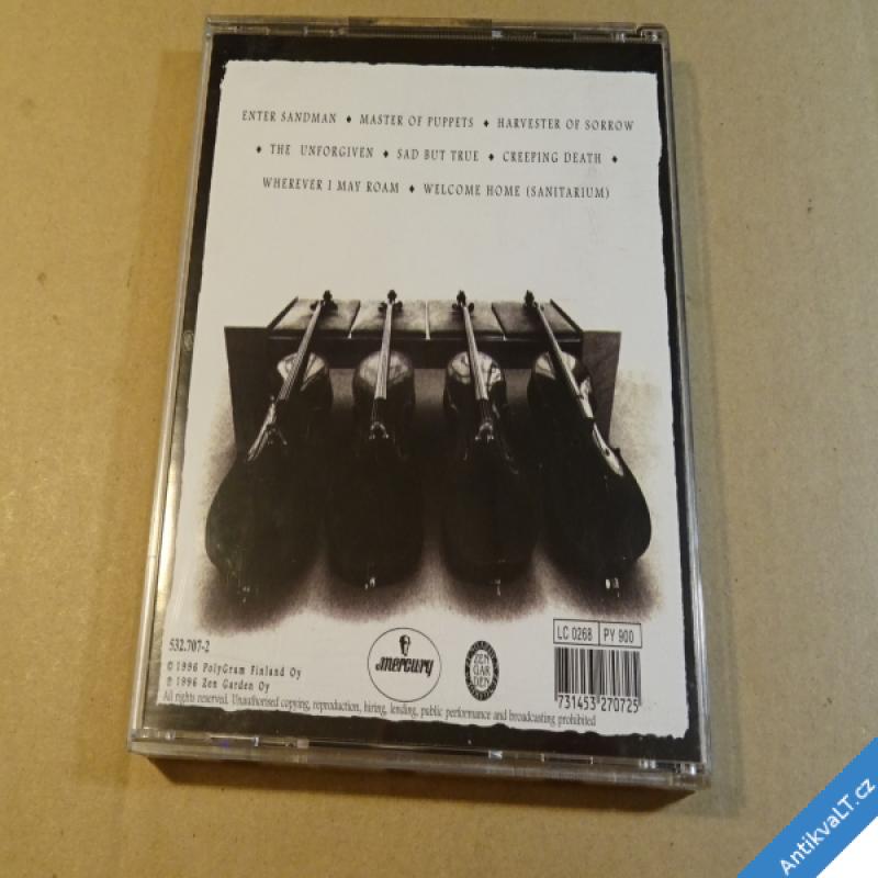 foto Apocalyptica PLAYS METALLICA BY FOUR CELLOS 1996 Polygram Finland CD