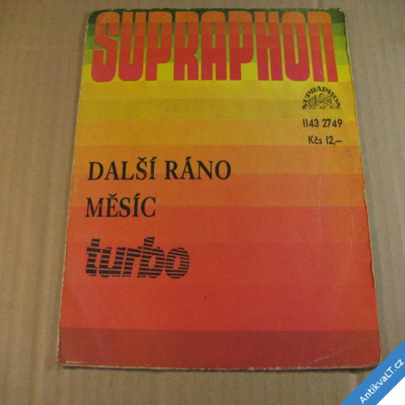 foto Turbo MĚSÍC, DALŠÍ RÁNO 1983 SP