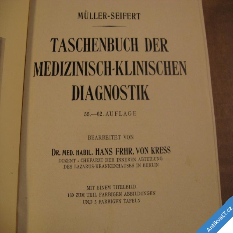 foto Müller - Seifert TASCHENBUCH DER MEDIZINISCH KLINISCHEN DIAGNOSTIK 42