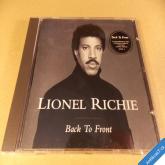 Richie Lionel BACK TO FRONT 1992 MOTOWN USA CD