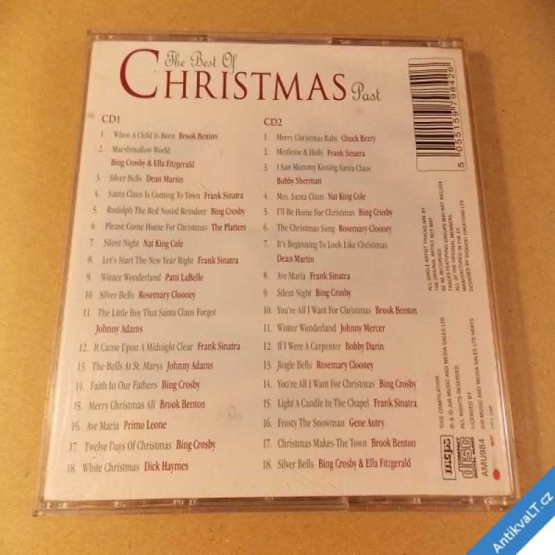 foto BEST OF CHRISTMAS PAST N. K. Cole, Sinatra, Armstrong.. 2CD UK ca 2000