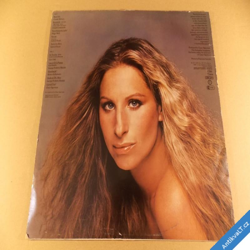 foto Streisand Barbra CLASSICAL 1976 LP CBS Inc. print Holland