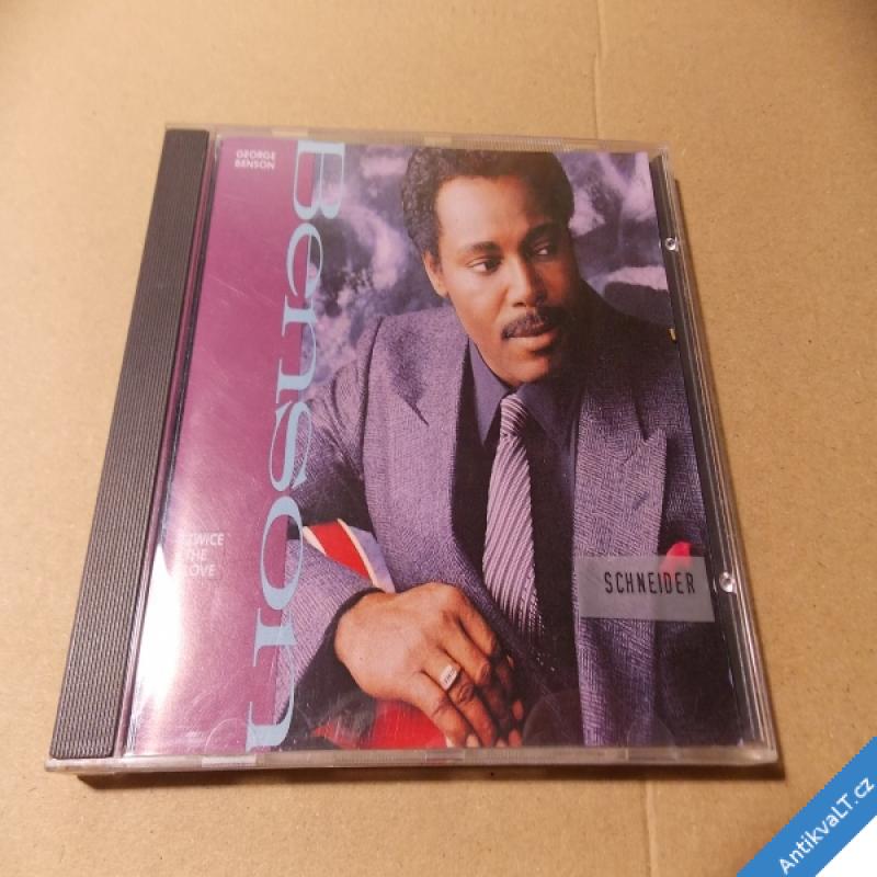 foto Benson George TWICE THE LOVE 1988 WB WEA CD  