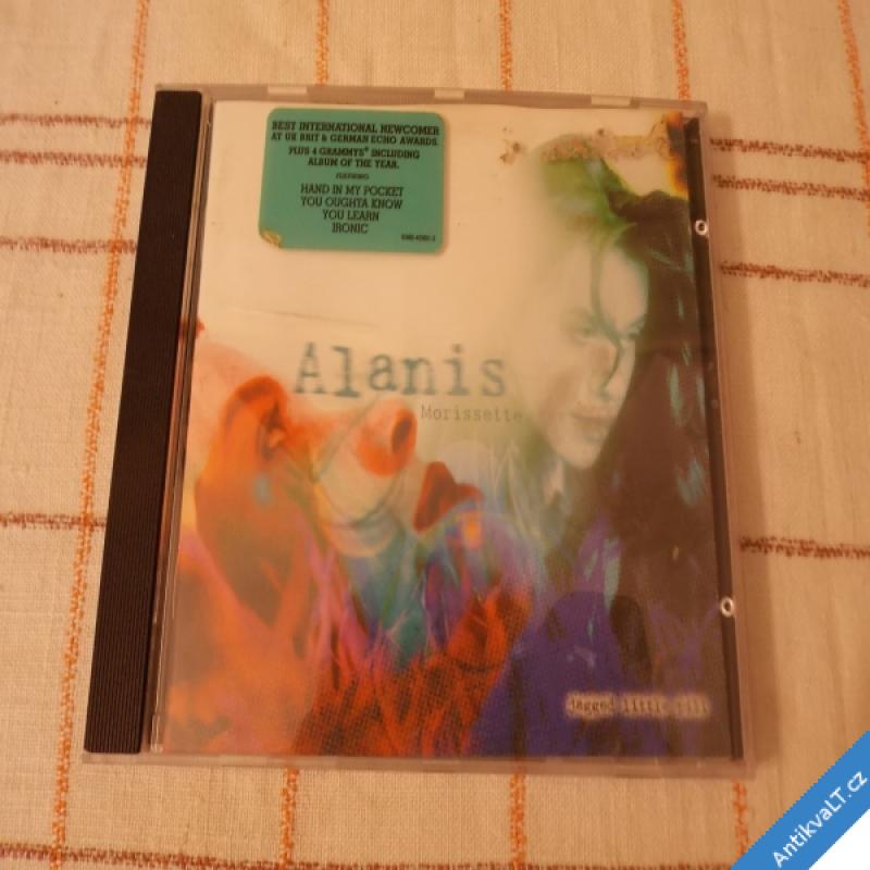 foto Morissette Alanis JAGGED LITTLE PILL 1995 Maverick rec. CD